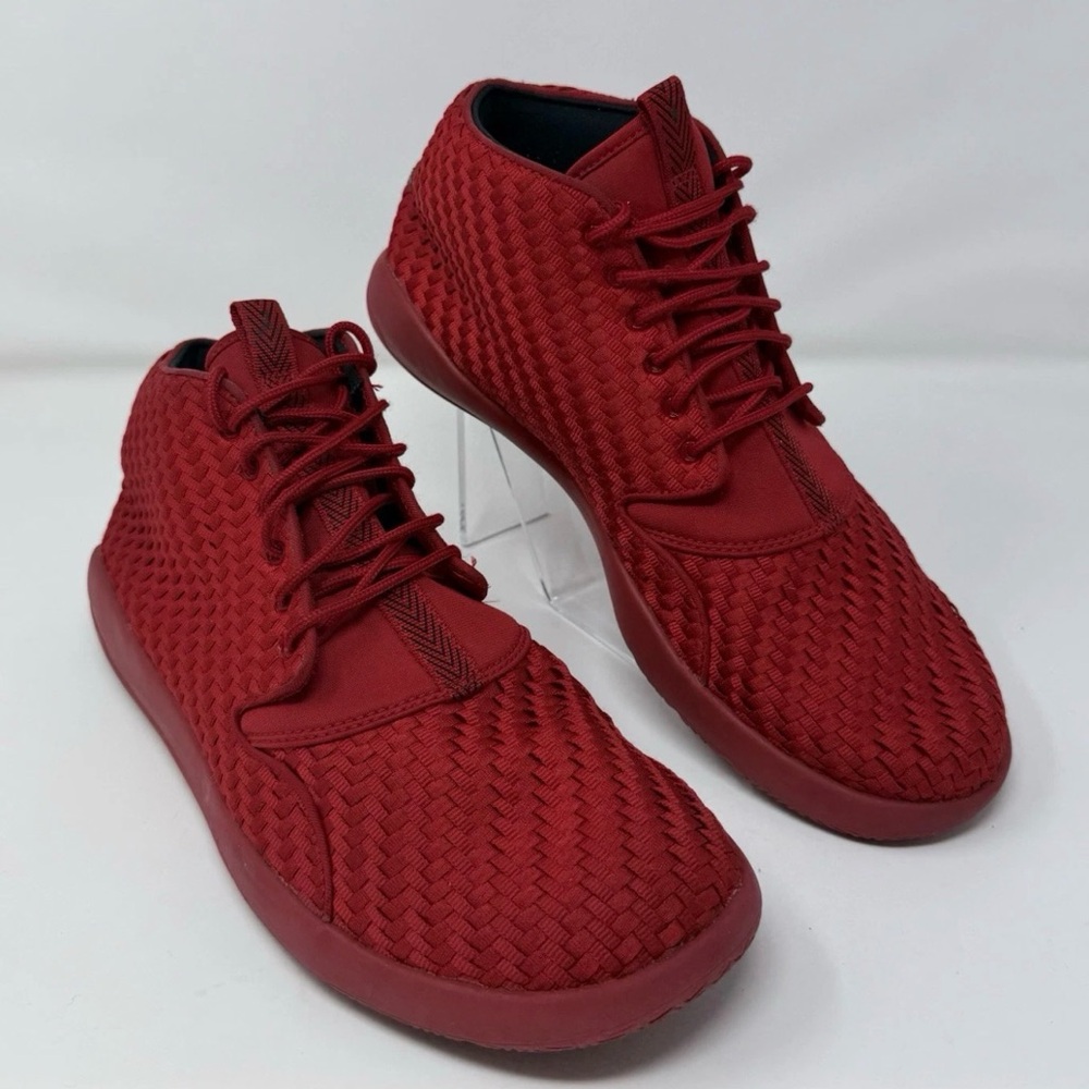 Nike Jordan Eclipse Chukka Sneakers Mens 11.5 Red Basketball Gym 2016 881453-601